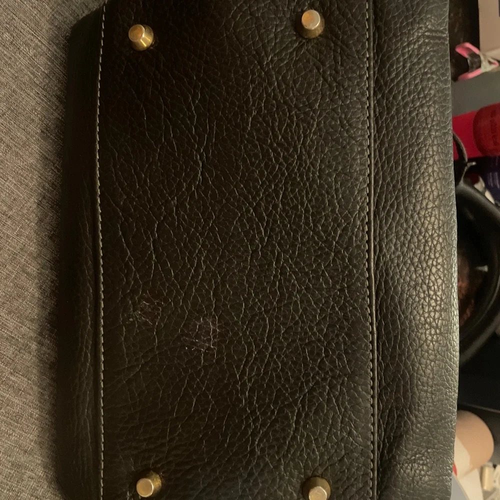 Made in Italy pebbled leather Courage B convertible bag - Picture 5 of 10